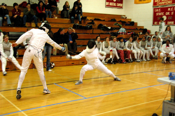 See more photos at http://mdgrohman.smugmug.com/CHS%20Fencing%202008